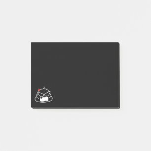 Angry Kack - Brootsch the PooPoo Post-it Klebezettel