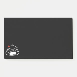 Angry Kack - Brootsch the PooPoo Post-it Klebezettel