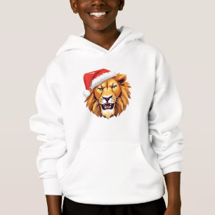 Angry Lion face Safari Weihnachtskostüm Hoodie