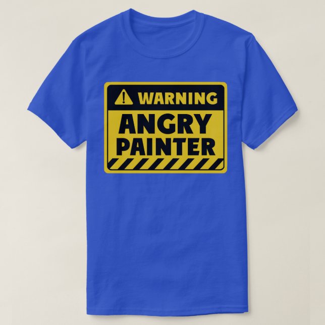 Angry Maler T-Shirt (Design vorne)