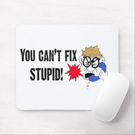 Angry Man on Phone Spaß Mousepad