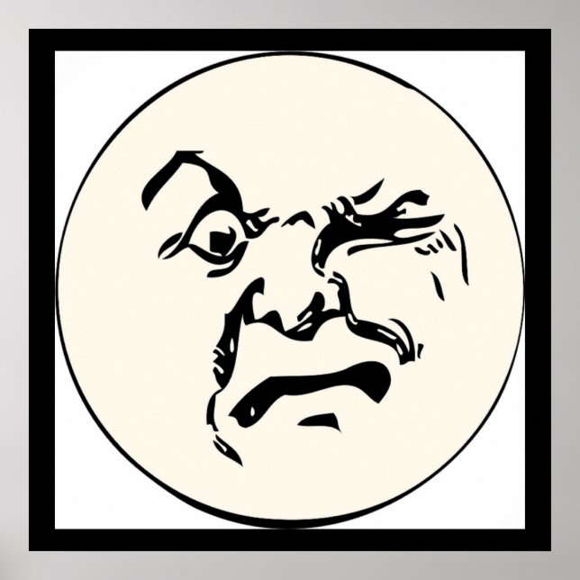 ANGRY MOON POSTER (Vorne)