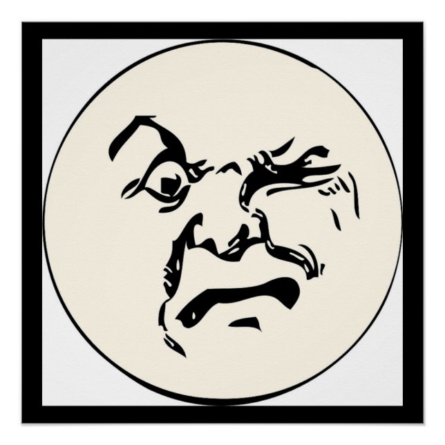 ANGRY MOON POSTER (Vorderseite)