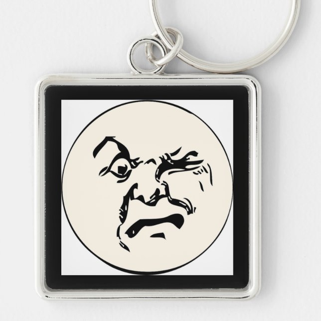ANGRY MOON SCHLÜSSELANHÄNGER (Vorne)