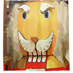 Angry Nutcracker Duschvorhang