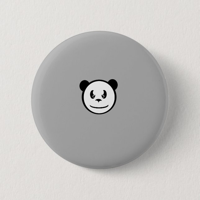 Angry Panda Button (Vorderseite)