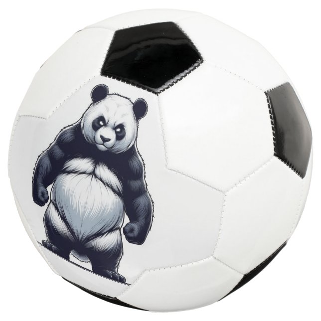 Angry Panda Fußball (Dreiviertel)