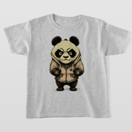 Angry Panda Süße Tier Design T-Shirt