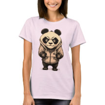 Angry Panda Süße Tier Design