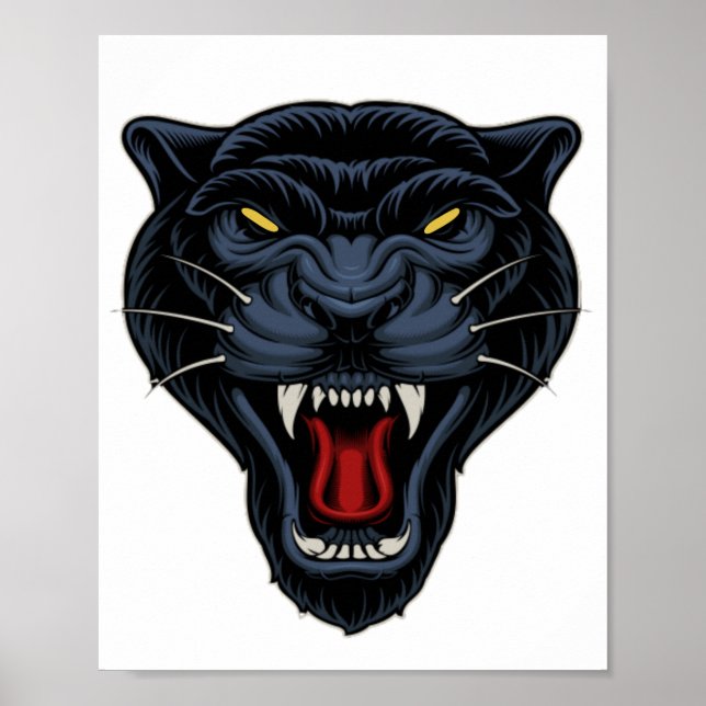 Angry Panther Poster (Vorne)