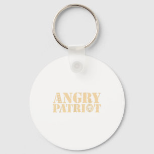 Angry Patriot American Flag Us Patriot Design Wome Schlüsselanhänger