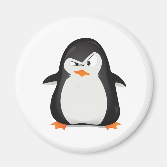 Angry Penguin Magnet (Vorne)