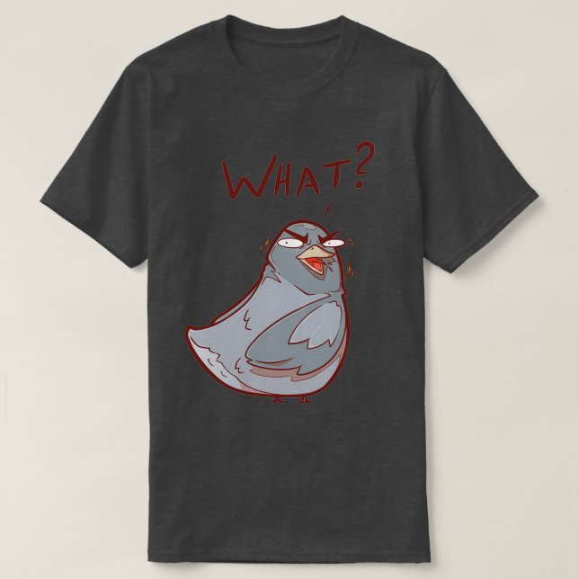 Angry Pigeon 6 T-Shirt (Design vorne)