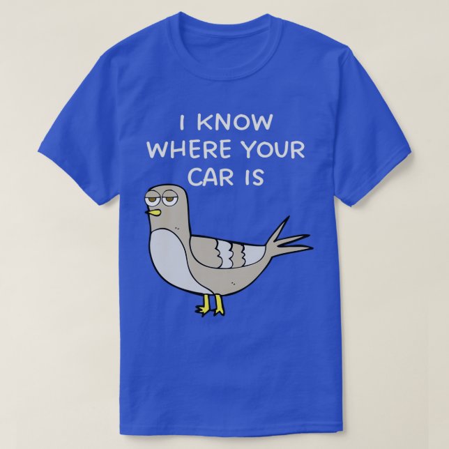 Angry Pigeon T-Shirt (Design vorne)