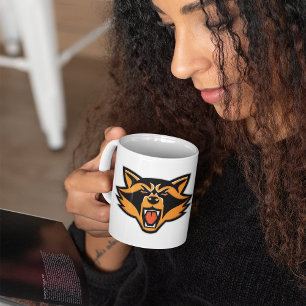 Angry Raccoon Face Coffee Tasse