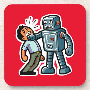 Angry Robot Getränkeuntersetzer
