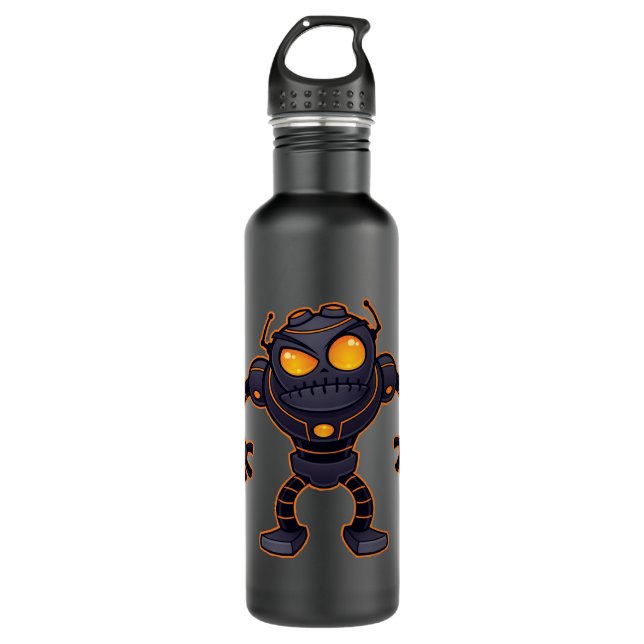 Angry Robot Trinkflasche (Vorderseite)