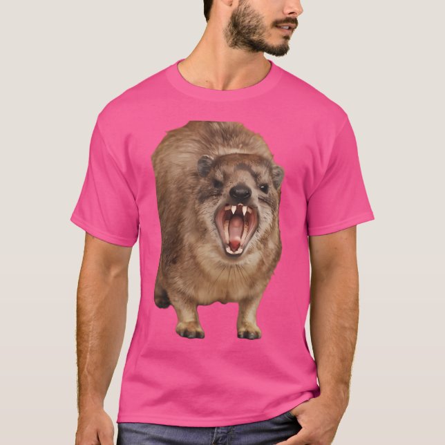 Angry Rock Hyrax T-Shirt (Vorderseite)
