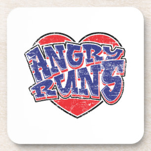 Angry Runs Fans Design v2 Getränkeuntersetzer