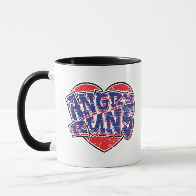Angry Runs Fans Design v2 Tasse (Links)
