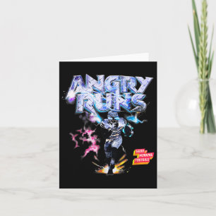 Angry Runs Good Morning Football Sport Lover Vinta Karte