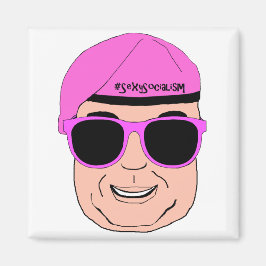 Angry Salmond Magnet