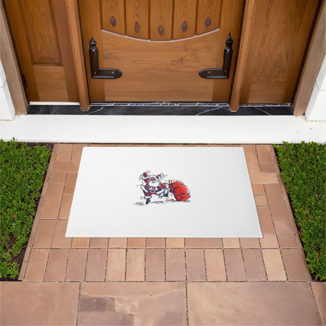 Angry Santa doormat Fußmatte (Außenbereich)