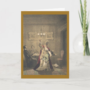 Angry Santa Feiertagskarte