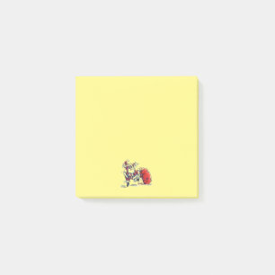 Angry Santa Gelb 3x3 Notizblöcke Post-it Klebezettel