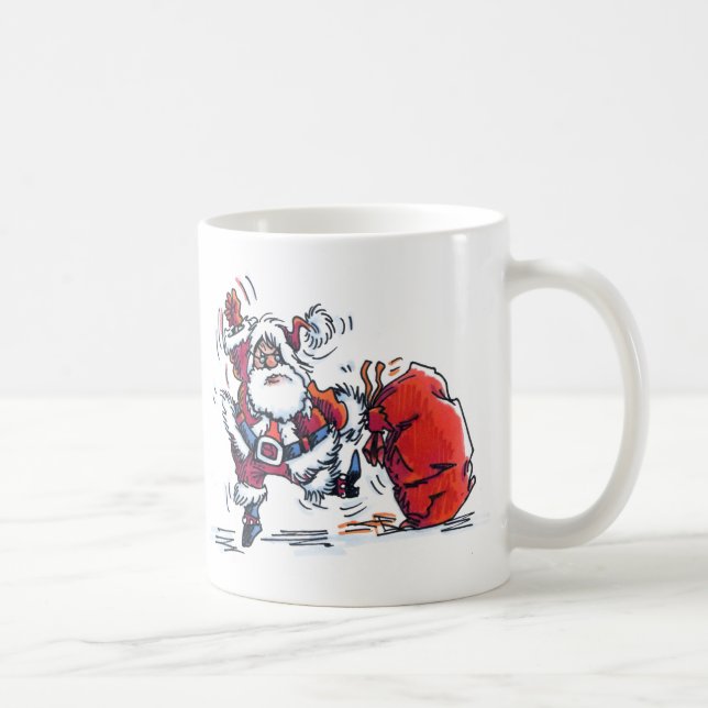 Angry Santa links Tasse (Rechts)