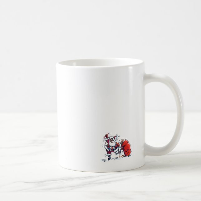 Angry Santa links Tasse (Rechts)