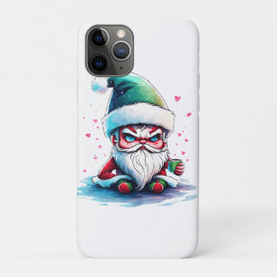 Angry Santa mit einer Tasse Kaffee Case-Mate iPhone Hülle