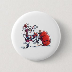 Angry Santa Schaltfläche Button