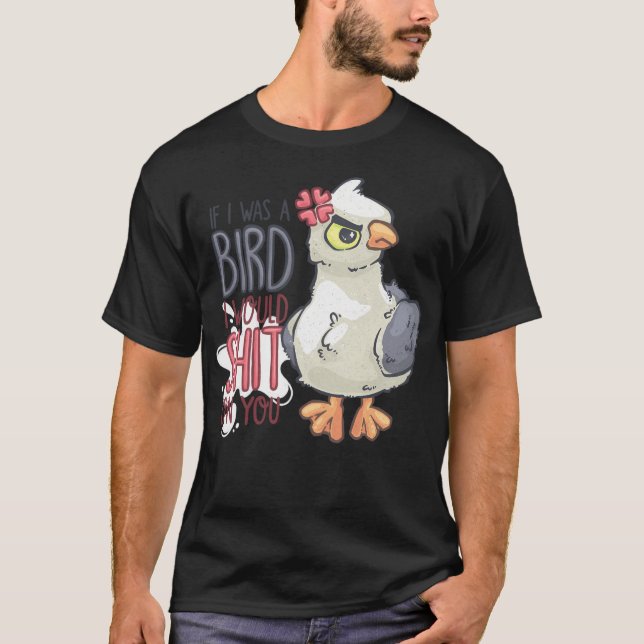 Angry Seagull T-Shirt (Vorderseite)