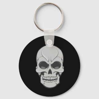 Angry Skull: Vector Illustration: Schlüsselanhänge Schlüsselanhänger