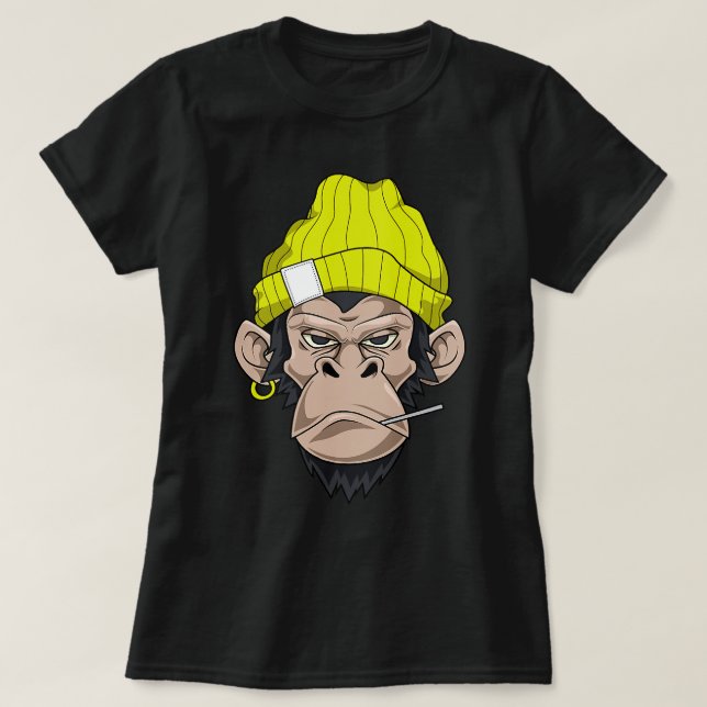 Angry Swag Monkey Look 164 T-Shirt (Design vorne)