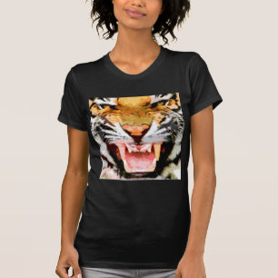 Angry Tiger - Augen des Tigers T-Shirt