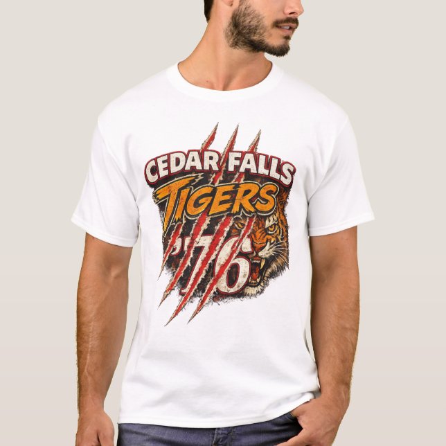 Angry Tiger T-Shirt (Vorderseite)