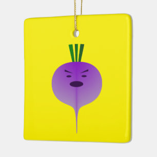 Angry Turnip von Kenneth Yoncich Keramikornament