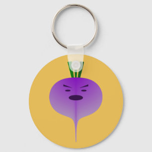 Angry Turnip von Kenneth Yoncich Schlüsselanhänger