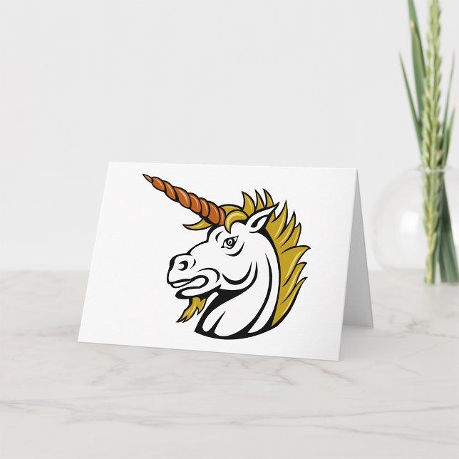 Angry Unicorn Grußkarten Karte (Von Creator hochgeladen)