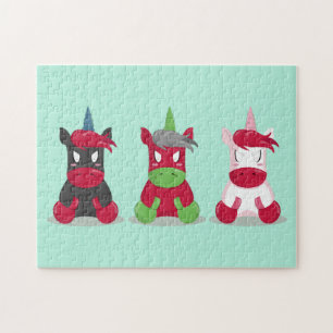 Angry Unicorns Puzzle