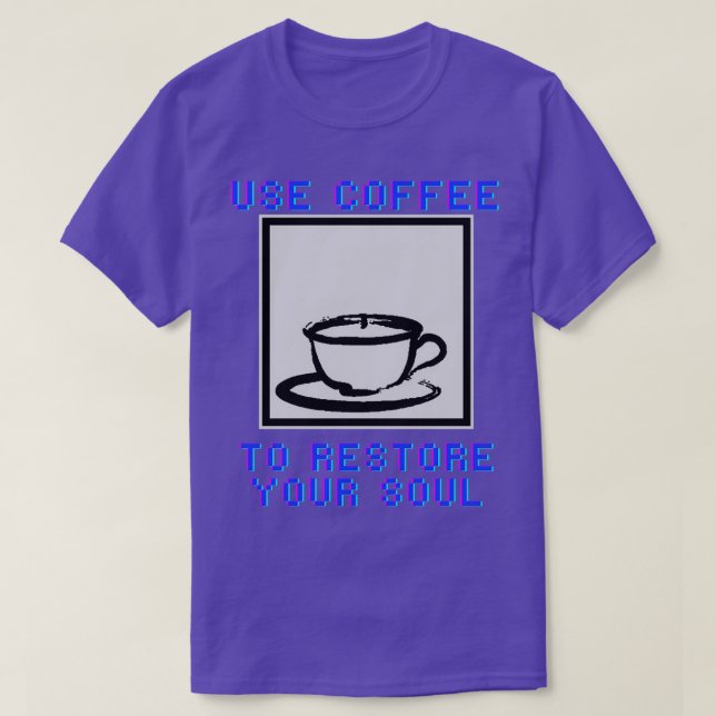 Angry Video Game Nerd AVGN Kaffee verwenden, um T-Shirt (Design vorne)