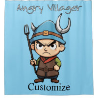 Angry Villager Pitchfork Thunder_Cove