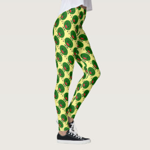 Angry Watermelon von Kenneth Yoncich Leggings