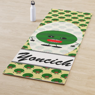 Angry Watermelon von Kenneth Yoncich Yogamatte