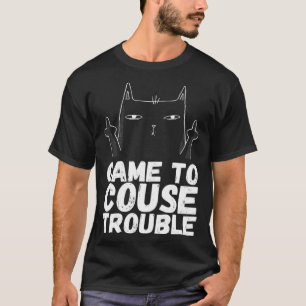 Angrycats Sarkastische Katze Schwarze Katzen Humor T-Shirt