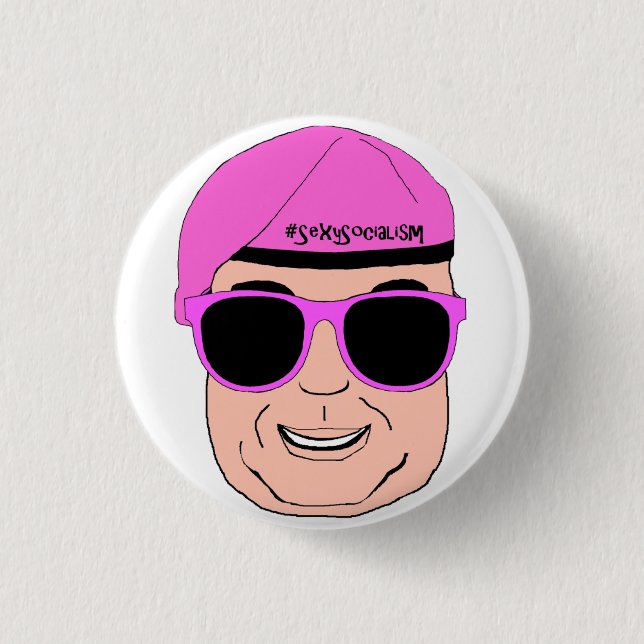 @AngrySalmond Abzeichen Button (Vorderseite)