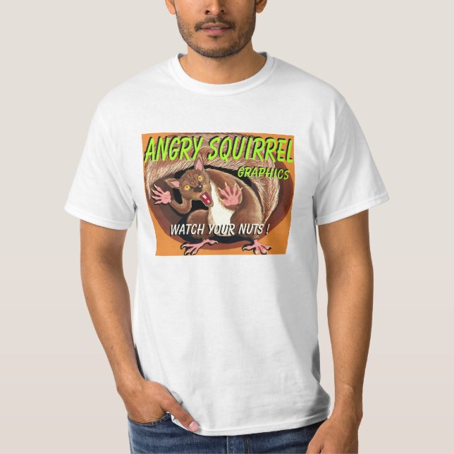 AngrySquirrel_logo T-Shirt (Vorderseite)