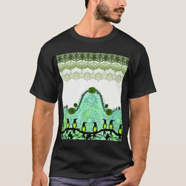Angst(alternativ) grün T-Shirt (Vorderseite)